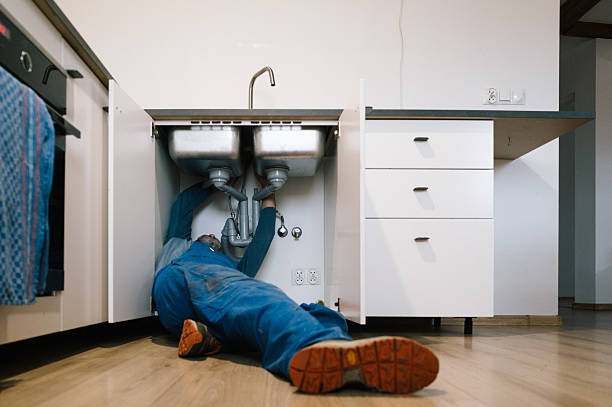 Professional Leak Detection technician working in Kaw City, OK